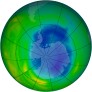 Antarctic Ozone 1986-09-09